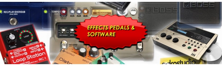 Effects Pedals & Software